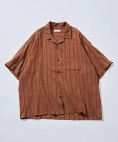 FREAK'S STORERelax Fit コットンレーラオープンカラーシャツ