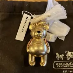 COACHコーチベアーキーホルダー