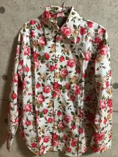 NO ID. 花柄シャツ