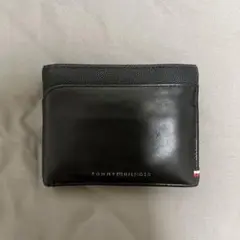 TOMMY HILFIGER ブラック 二つ折り財布
