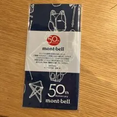 mont-bell 50th Anniversary バンダナ
