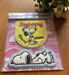 サンリオ 当たりくじ PEANUTS スヌーピー 刺繍ステッカー ☆未開封品