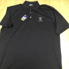 THE OPEN ST ANDREWS ポロシャツ　XLサイズ　黒　ブラック