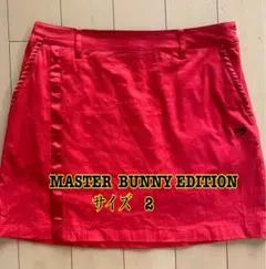 MASTER BUNNY EDITION レディーススカート サイズ2 レッド