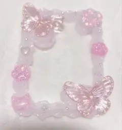 ホイップデコ　ピンク　硬質ケースデコ