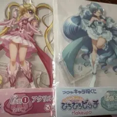 ぴちぴちピッチ　福くじ　るちあ　はのん　アクリルスタンド