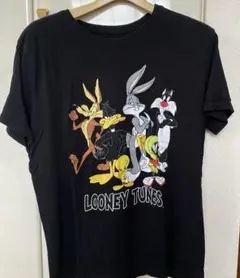 LOONEY TUNES キャラクター Tシャツ Mサイズ ブラック