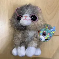 ty ぬいぐるみ　猫　マック　うさぎ