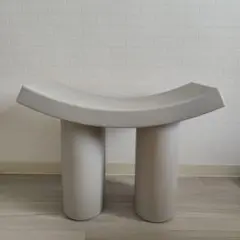 美品　椅子　スツール　グレー　おしゃれ　オシャレ