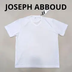 未使用　ジョセフアブード　JOSEPH ABBOUD　VネックTシャツ