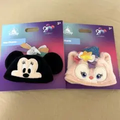 香港ディズニー　20周年　リーナベル　ミニー　イヤーハット