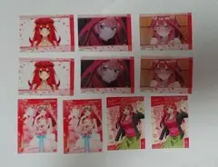 五等分の花嫁 ★クリアカード コレクション ★中野五月セット ★10枚セット