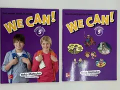 英語教材 WE CAN! 5・6 スチューデントブック＋ワークブック CD未開封