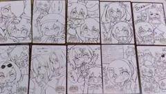 こまる淫わんだーらんど　入場特典　ポストカード　コンプセット