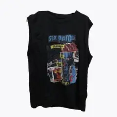 Sex Pistols 袖なしTシャツ 黒 新品未使用 LL ノースリーブ