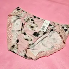 エメフィール ショーツ フラワー柄 ピンク 廃盤商品