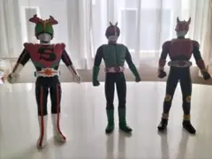 特撮ヒーロー フィギュア 3体セット