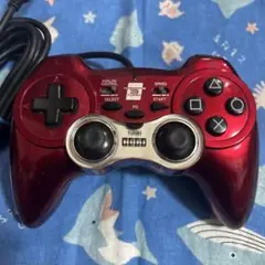 PS3 ホリパッド3 ターボ　コントローラー 　レッド　動作確認済み