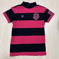 PEARLY GATES ストライプポロシャツ