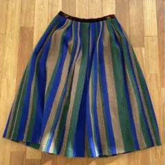ミナペルホネン mina perhonen multistripe スカート36