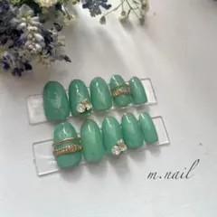 m.nail No.9リングネイル 秋ネイル