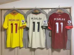リヴァプール リバプール 2021-2022 M.SALAH ユニフォーム3枚