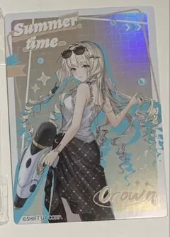 NIKKE POP UP SHOP ロフト 特典メタリックカード　クラウン