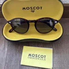 MOSCOT ORIGINALS ブラウンサングラス ケース付き