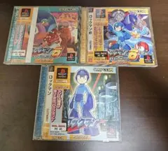 ロックマン　ロックマン5 ロックマン6　ps1ソフト　3個セット