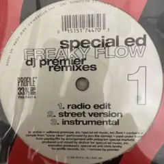 90s★Special Ed Freaky Flow (Remixes)レコード