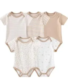 ユニセックスベビー肌着 5枚セット 新品 6m用