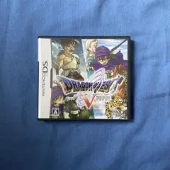 【良品】DS ドラゴンクエスト5 天空の花嫁 ケース 説明書付属