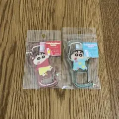 クレヨンしんちゃん ツイン カラビナホルダー セットです
