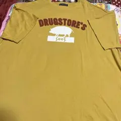 DRUGSTORE'S マスタード色 Tシャツ