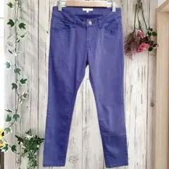 プロポーション ボディドレッシング パンツ【S】紫 小さめサイズ お洒落 鮮やか