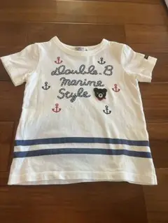 DOUBLE.B マリンスタイル Tシャツ 100cm