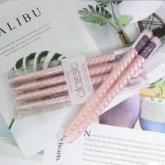 ピンクツイストキャンドル 16本セット