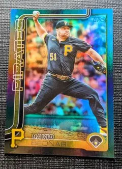 【10枚限定】David Bednar Topps Black Refracto