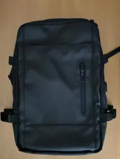 ブラックナイロンビジネスリュック