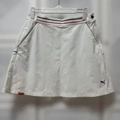 PUMA ホワイト プリーツスカート