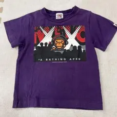 最終お値下げ⭕️早い者勝ち⭕️A BATHING APE Tシャツ　100cm