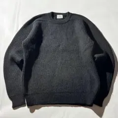 70s Wool knit raglan cable sweater y2k