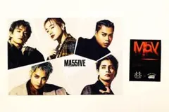 MA55IVE マッシブ ポストカード／アメコ コラボステッカー