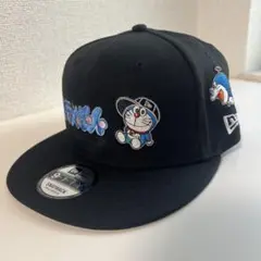 New Era ドラえもん キャップ ブラック 9FYFTY S-M