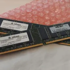 デスクトップPC用メモリ 512MB×2