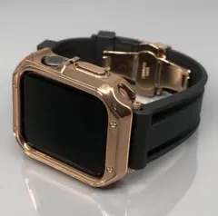 4sbrg★アップルウォッチ　ラバーベルト ケース　Apple Watchバンド