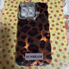 SUNBEAM ヒョウ柄ソフトケース