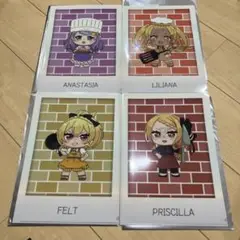 いきなりステーキ　Ｒe.ゼロから始まる異世界生活　クリアファイル4枚セット
