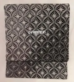 着物 名古屋帯 全通 越後染印傳 みずくに織物