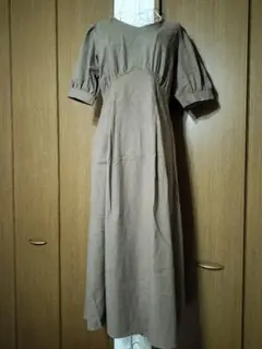 ムルーアMURUA マキシ丈半袖ワンピース